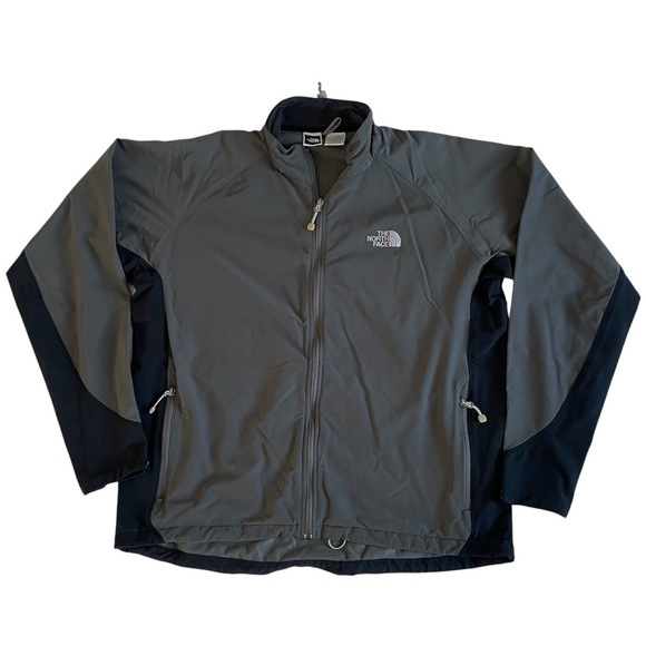 The North Face Mens Apex Soft Shell Jacket Size XL Dark Gray - Picture 1 of 10